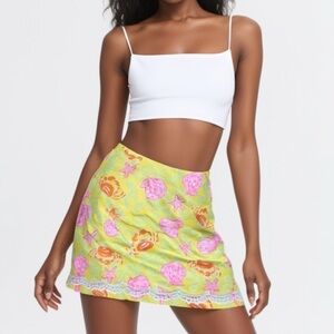 Lilly Pulitzer Womens Vintage Crab Starfish Seashell Skirt Size 6